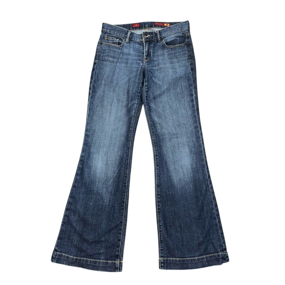 X2 Denim - Express X2 Denim Flare Jeans Blue Size 26